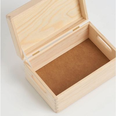 Zeller Present All-purpose box with lid pine 30x20x14cm Bild 5