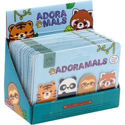 Sombo Magnet. Bookmark set of 4 pcs. Adoramals wildlife display