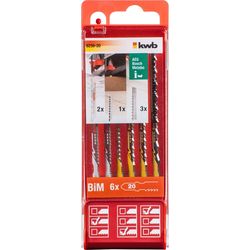 kwb Set di lame per seghe a gattuccio Jigger Star S20