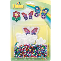 HAMA Iron Beads Set Midi G1014207-0 Butterfly and Flower