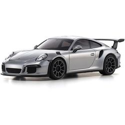 Kyosho Mini-Z Porsche 911 GT3 RS, Silver 1:27 Readyset