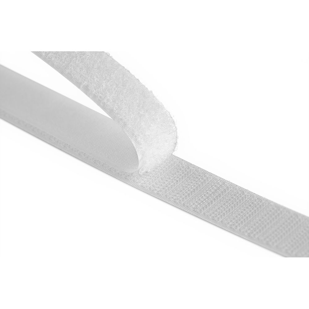 Velcro ® Klettband Selbstklebend Haken & Flausch 20mm x1m Weiß - kaufen bei