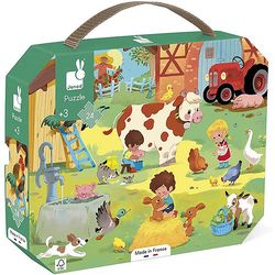Janod Jigsaw puzzle farm 24 pieces FSC