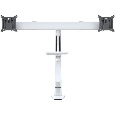 Multibrackets Supporto da tavolo Braccio di sollevamento gas + Duo Crossbar da 2 a 7 kg - Bianco Bild 8