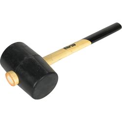 Fortis Rubber component hammer 90 mm size 4 black