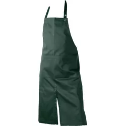 The Organic Company Apron with pocket 80x95cm dark green organic cotton