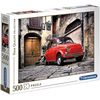 Clementoni Puzzle Fiat 500, 500 teilig 49x36cm thumb 1