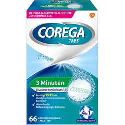 Corega Cleaning Tabs Rapid 66 pieces
