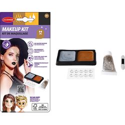 Fasnacht Make Up Kit Diamond Gold