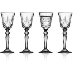 Lyngby Brandy glass Aquavit Melodia 4 pieces, 5 cl
