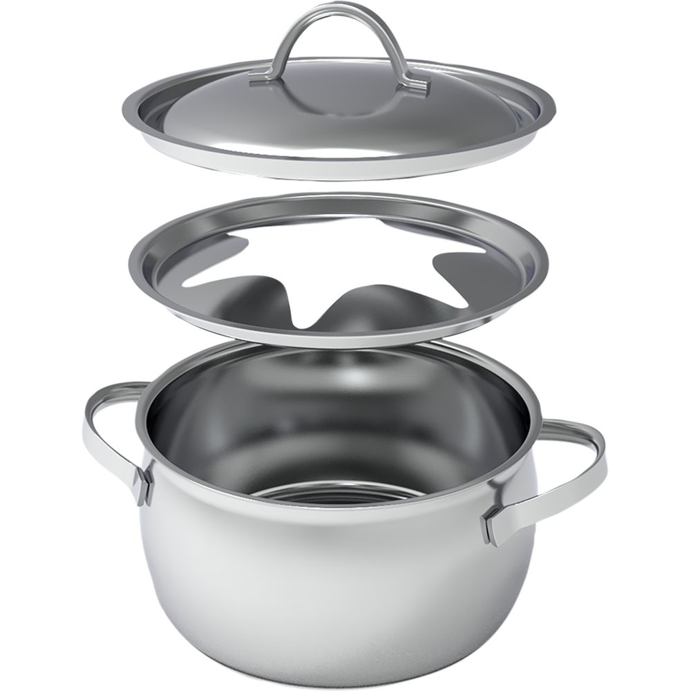 Kisag Verbier silver fondue pot Bild 1
