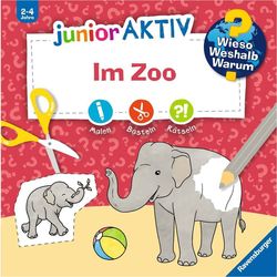 Ravensburger active booklet at the zoo
