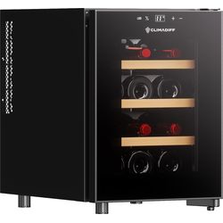 Climadiff Cantinetta per vino CUVEE12, indipendente, 1 zona, 12 bottiglie