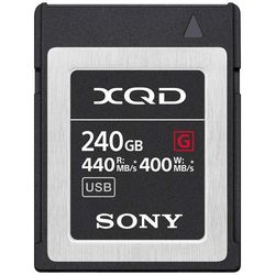 Sony QDG240F Scheda XQD da 240 GB - 440 MB / s