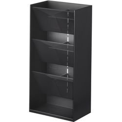 Yamazaki Porta utensili da bagno Tower Nero