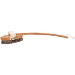 Bürstenhaus Redecker Spazzola da bagno Wellfit in legno di faggio fibra di crine 44.5cm