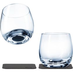 Silwy Set di 2 bicchieri da esterno in cristallo per whisky