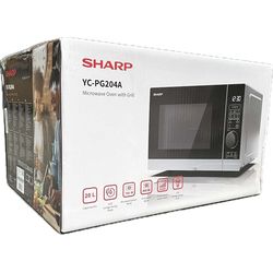 Sharp YC-PG204AE-S Microonde combinato da 20 litri e 700 W, argento
