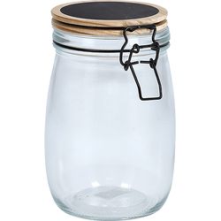 Zeller Present Storage jar with lid swing stopper 1000 ml