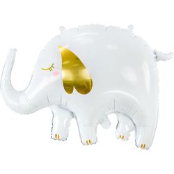 Amscan Foil balllon elephant 83 x 58cm self-closing automatic valve