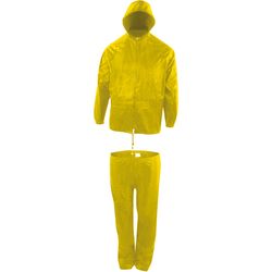 ASATEX Rain set (trousers jacket) yellow, size. M.