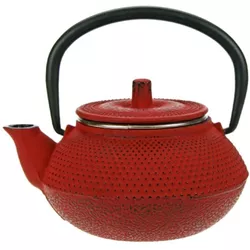 Cosy & Trendy Kobe cast iron teapot with strainer, red 0.3 lt