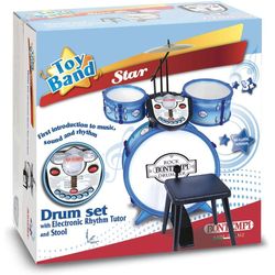 Bontempi Musical instrument drums with tutor