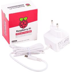 Raspberry Pi Netzteil USB-C Power Supply Weiss