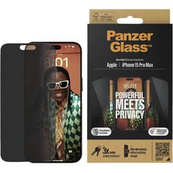 Panzerglass Ultra Wide Fit Privacy Screen Protector iPhone 15 Pro Max