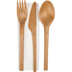 Refork Set di posate 3 pz 5444.3006.25 marrone, 25 pz.