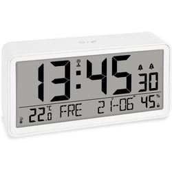 Ade Orologio da tavolo digitale Bianco