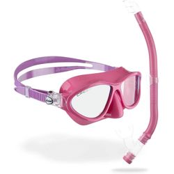 CRESSI Moon + Top Snorkel Combo Pink/Lilac