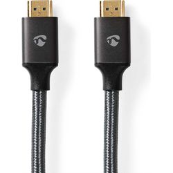 Nedis Cavo HDMI Ultra HD 8K, ST/ST, grigio, 3.0m
