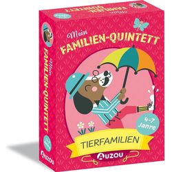 HUCH! Card Game My Family Quintet Animal Families