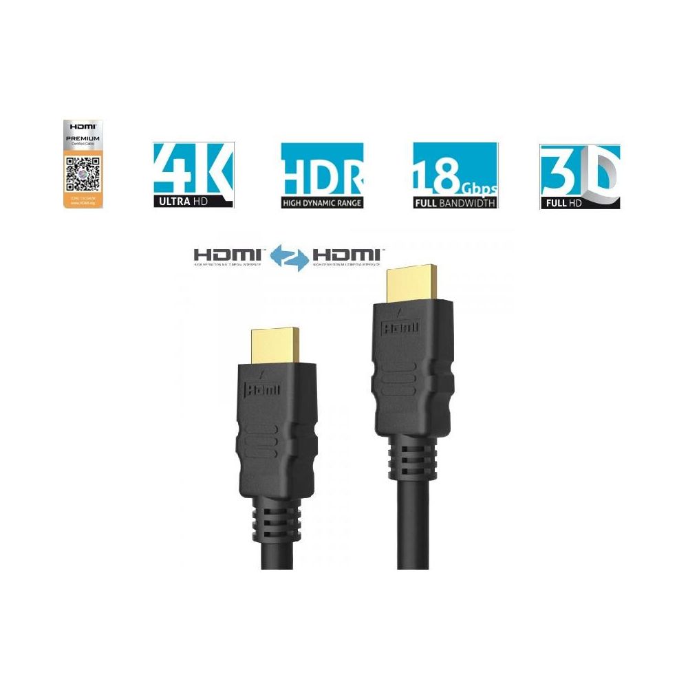 Sonero Cable HDMI - HDMI, 1 m Bild 1