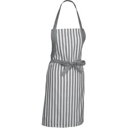 Kela Grembiule da cucina Caja 80 x 67 cm, Grigio