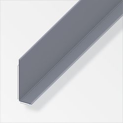 Alfer Soft skirting PVC 5m gray, self-adhesive a=50.0 mm, w=15.0 mm