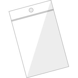 Büroline Press closure bags 40×60mm 421300 transparent 100 pieces