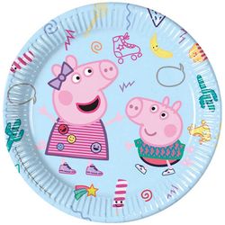 Procos 8 Peppa Pig 23cm cardboard plates