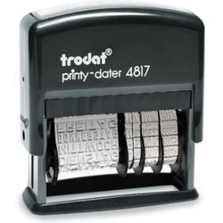 Trodat Date stamp Printy D 1694817B/S Dater 4817