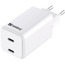 Sandberg AC Charger Dual USB-C PD65W EU