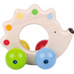 Goki Grasping toy hedgehog with beads