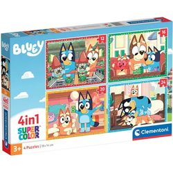 Clementoni Puzzle Bluey 4in1 4 different designs 19x14cm