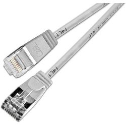 SLIM patch cable Cat 6, UFTP, 3 m, gray