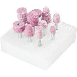 Pferd Set di punte per smerigliatrice 10 pezzi. Ø gambo 6 mm A30