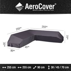 Aerocover Copertura protettiva Lounge 255x255x90 antracite