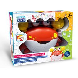 Totally Giocattolo da bagno Splash schiuma da bagno granchio con musica