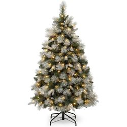 STT Frosted Christmas Tree, 250 LEDs, 150 cm, Green