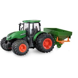 Amewi Tractor with fertilizer spreader, green 1:24, RTR