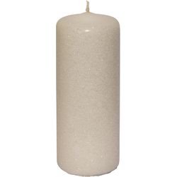 Herzog Kerzen Cylinder candle Lumi 15 cm white